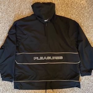 SOLD ❌❌ Pleasures X Reebok 1/4 zip Pullover